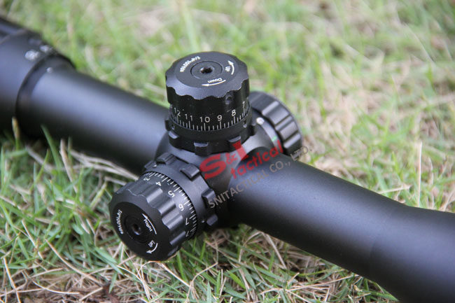 4-16x50 Mil-Dot Green/Red Illuminate Rifle Scope AO Adjustment